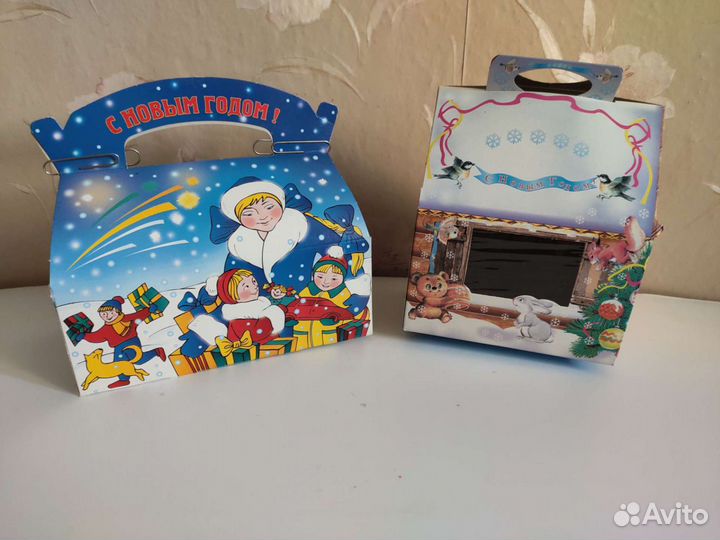 Упаковки для новогодних подарков