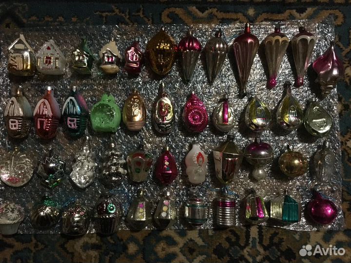 Елочные игрушки СССР 50-80-х годов