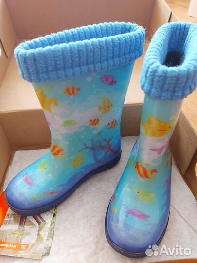 Резиновые сапоги р.26-27