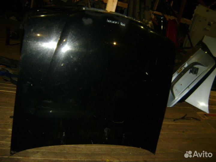 Капот Infiniti Q45 цвет черный