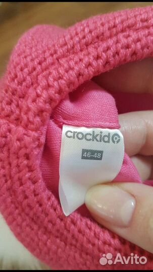 Шапка, варежки Crockid