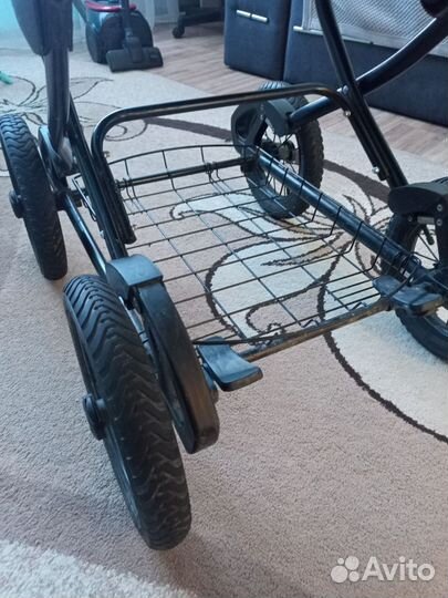 Прогулочная коляска зимняя бу