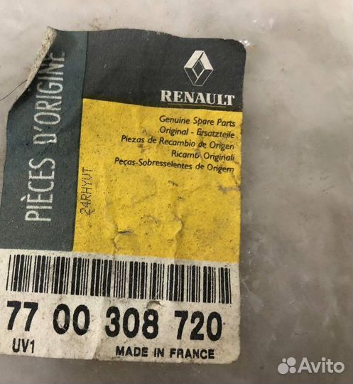 Отражатель в бампер задний правый Renault Kangoo 2