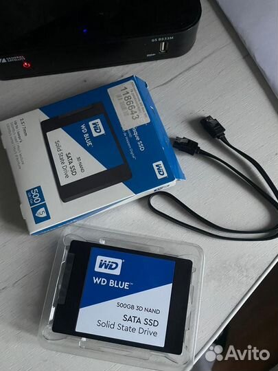 SSD накопитель WB Blue 500 гб