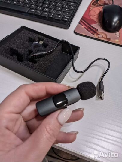 Микрофон беспроводной петличный