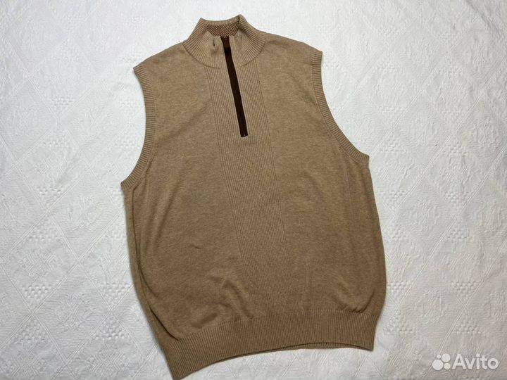 Жилет бежевый Johnston & Murphy р.M