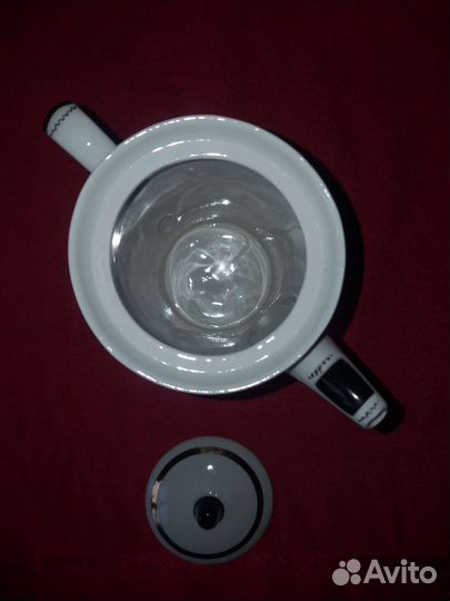 Кофейник СССР фарфоровый