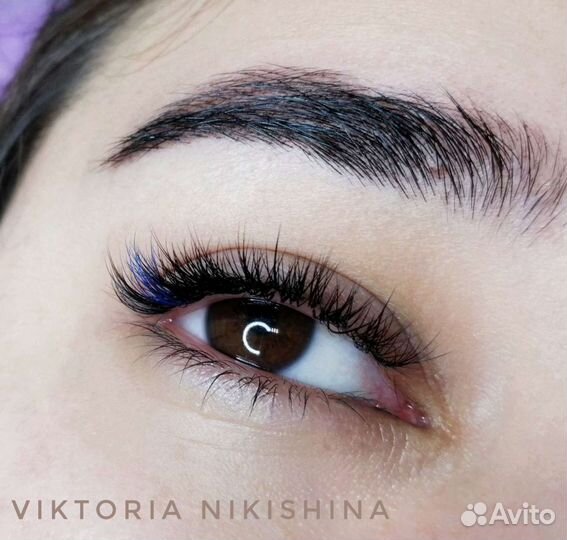 Наращивание ресниц/ламинирование ресниц, бровей