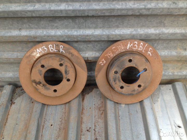 Диск тормозной задний Mazda Mazda3 BL 2008-2013