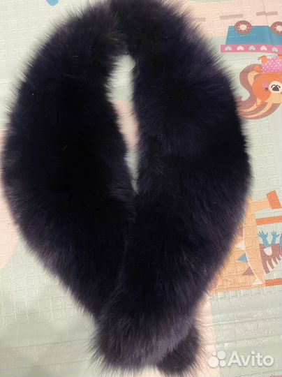 Воротник из чернобурки