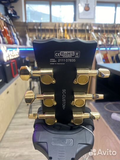 Электрогитара Harley Benton SC-Custom Plus EMG FR