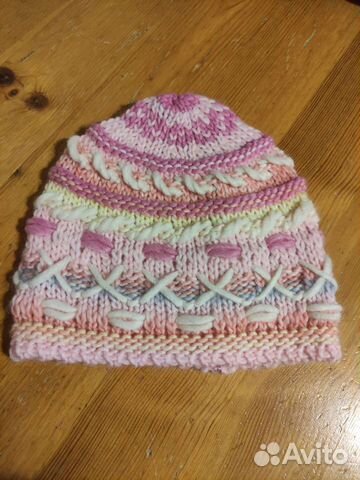 Шапка для девочки Benetton, демисезонная, 52-54