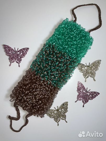 Мочалка ручной работы