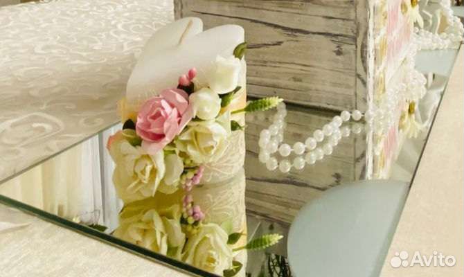 Декор бокалов, свечей, бутылок