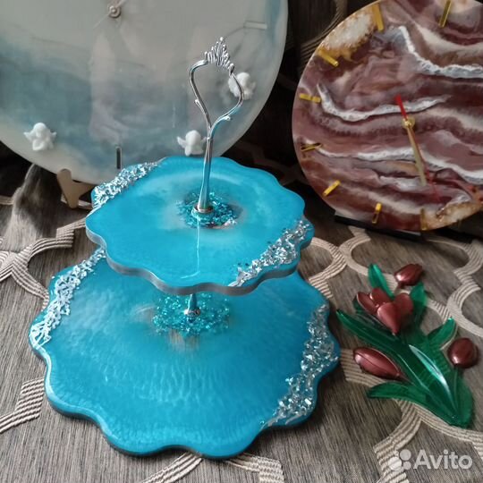 Фруктовниц а из эпоксидной смолы