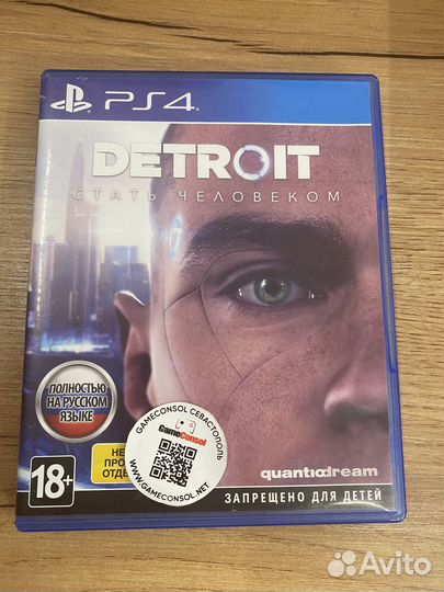Detroit: Стать человеком диск для PS4 б/у