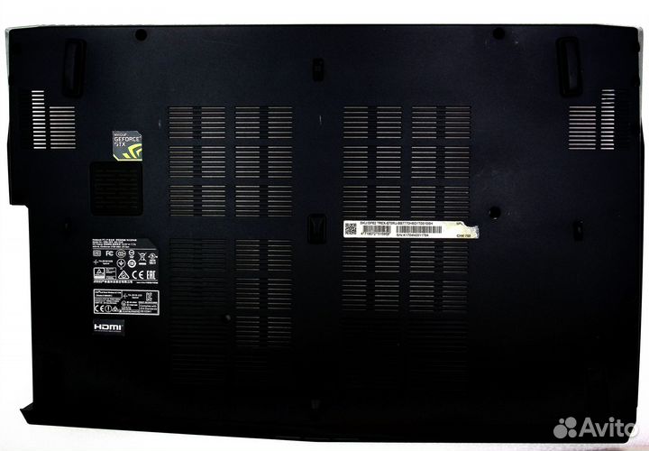 Поддон (нижняя часть корпуса) для ноутбука MSI GP