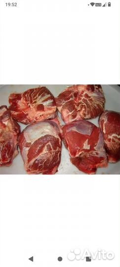 Мясо свинины щёк домашние