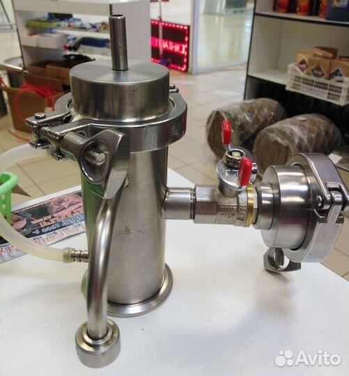 Узел отбора по пару и жидкости 2 дюйма