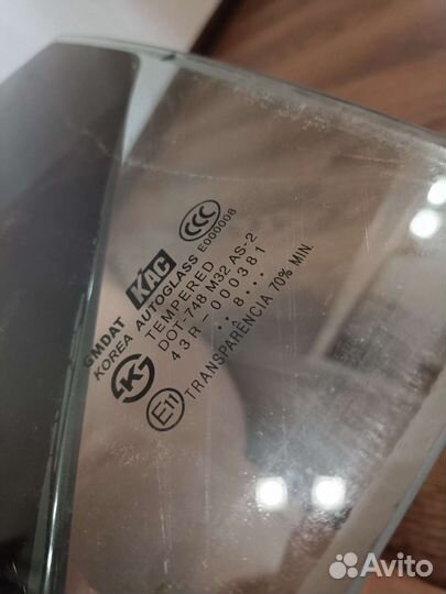 Стекло левое заднее Chevrolet Aveo T250