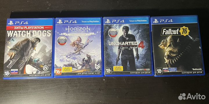 Диски на ps4