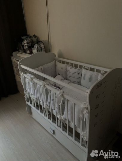 Кровать матрас бортики