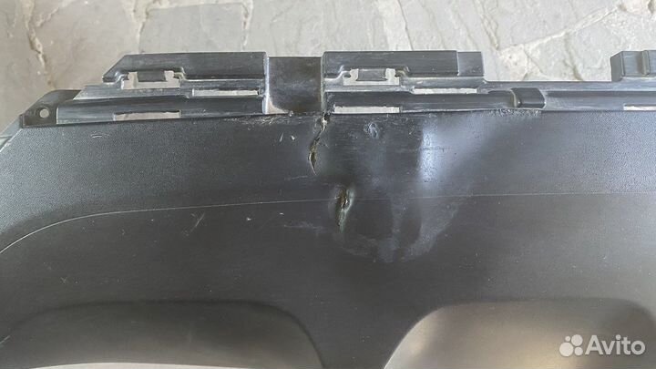 Накладка на задний бампер kia sportage