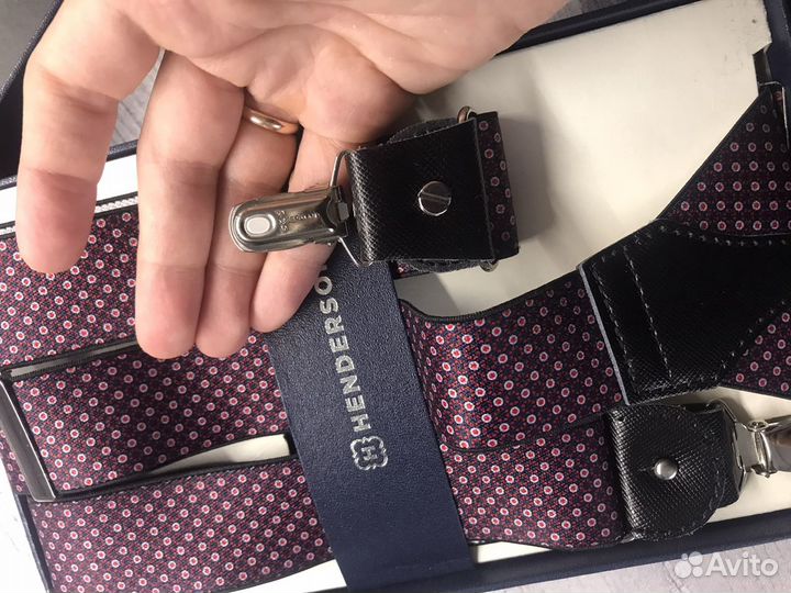 Подтяжки мужские Handerson в подарочной упаковке