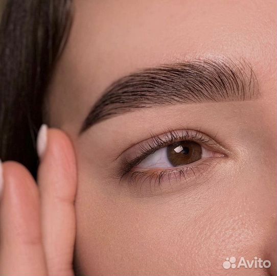 Коррекция, окрашивание, ламинирование бровей