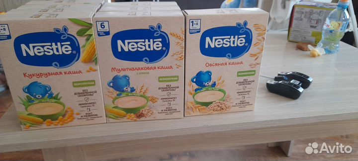 Каша нестле безмолочная