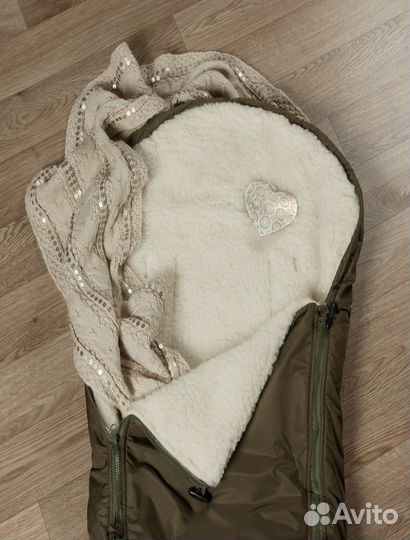 Зимний конверт в коляску