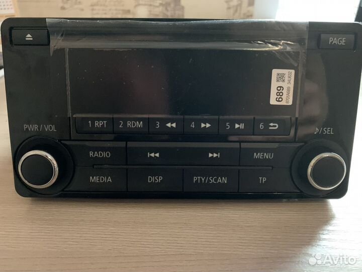 Магнитола новая Mitsubishi 8701A689 (asx,outlander