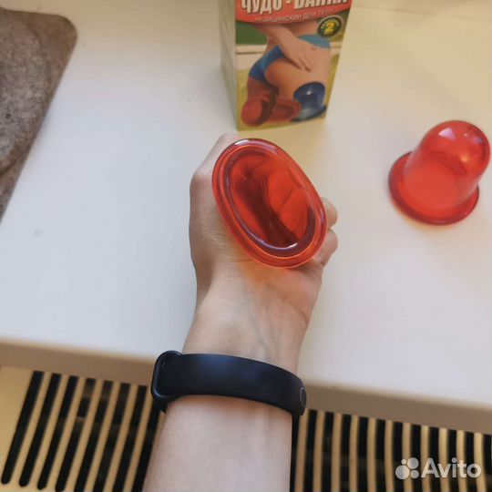 Массажные банки вакуумные 2 штуки