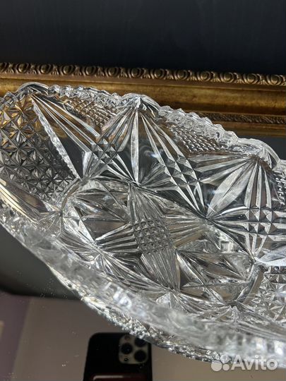 Хрустальная ваза СССР