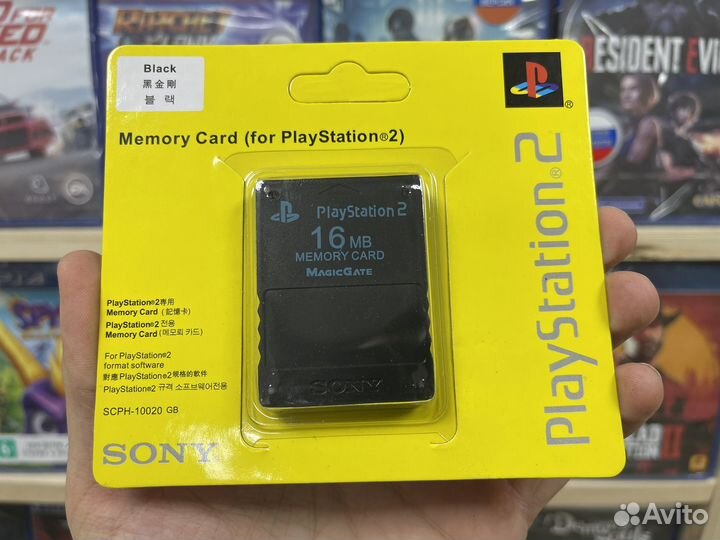Карта памяти ps2 free mc boot 16 mb