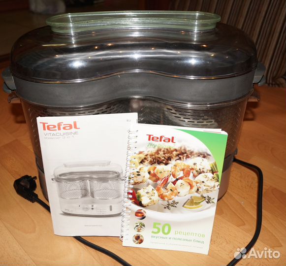 Пароварка Tefal Vitacuisine steamer 3 в 1