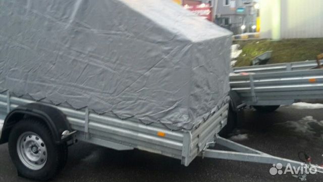 Прицеп легковой мзса 3,5 м R16 с тентом,шар Е