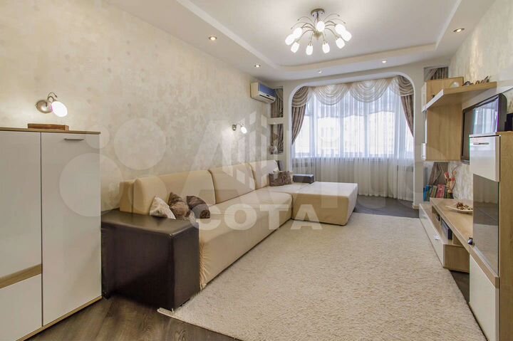 3-к. квартира, 82 м², 6/17 эт.