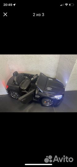 Детский электромобиль mercedes бу