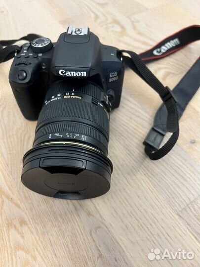 Canon eos 800d + Sigma Zoom 17-50mm