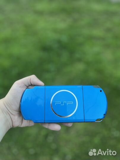 Sony Psp 3008 Vibrant Blue (Прошита + коробка)