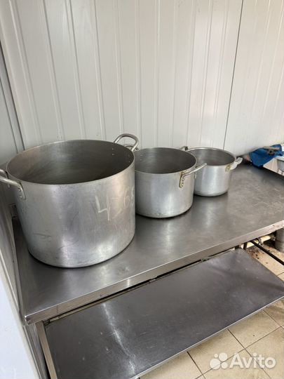 Кастрюля алюминиевая 40 20 10 литров