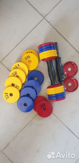 Гантели, диски блины для штанги