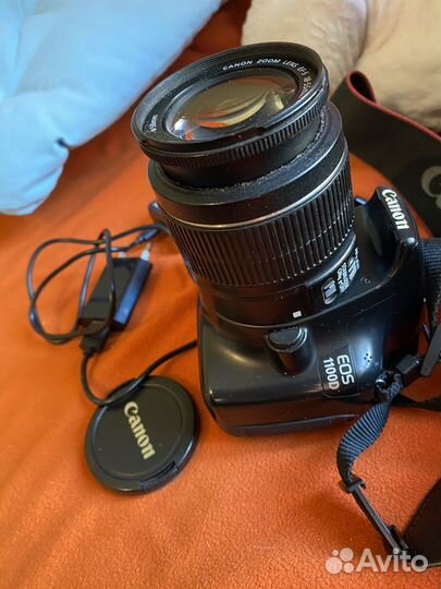 Зеркальный фотоаппарат canon eos 1100d