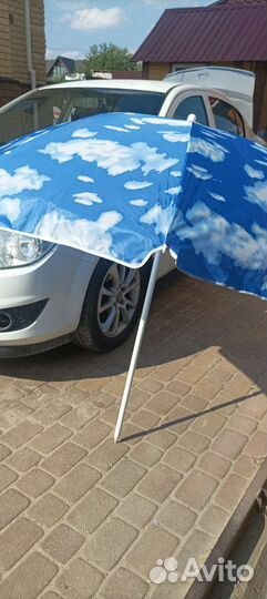 Зонт пляжный большой