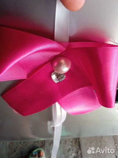 Свадебные ленты на машину