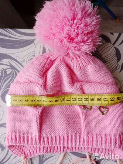 Шапка на конец зимы для девочки 6 лет