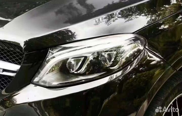 Обвес для рестайлинга Mercedes ML w166 в GLE63 AMG