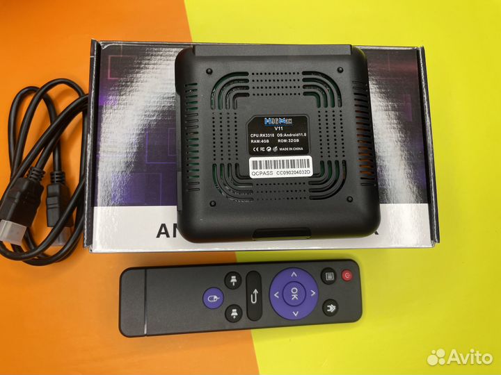 Смарт приставка h96max 4\32