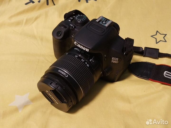 Зеркальный фотоаппарат canon 700d